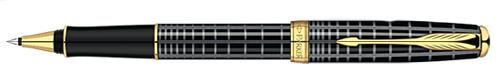 Parker Sonnet 2010 Dark Grey Lacquer GT Rollerball